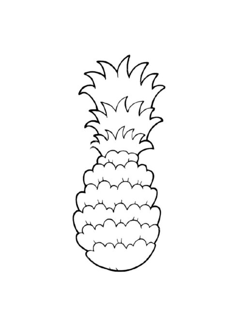 Ausmalbilder Ananas: Bring the Sunshine into Your Coloring World!