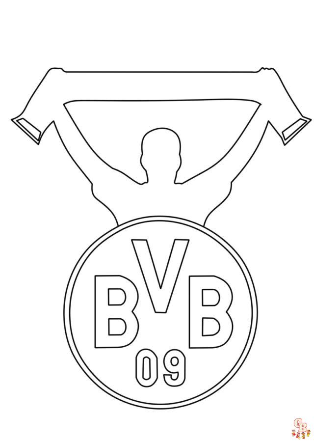 Ausmalbilder Borussia Dortmund