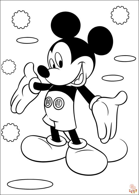 Micky Maus zum ausdrucken