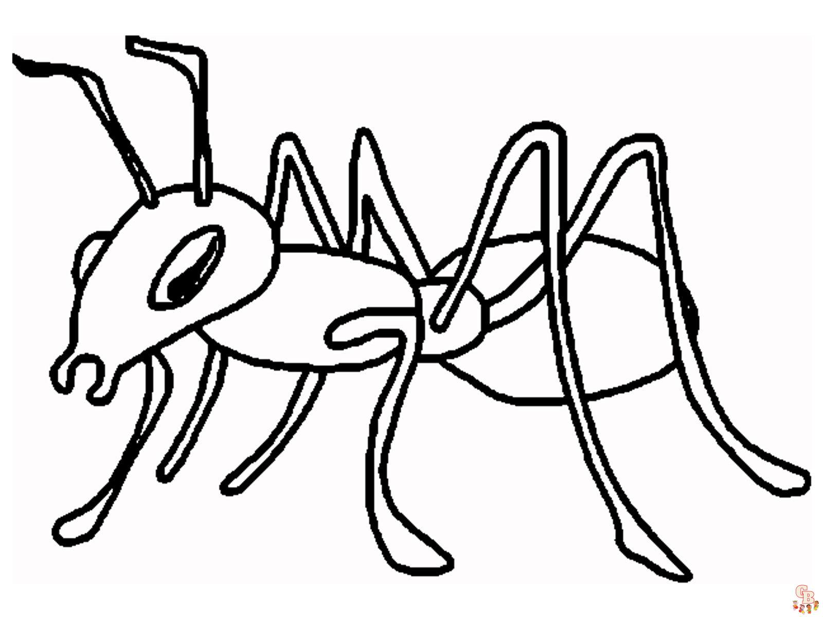Malvorlagen Ameisen