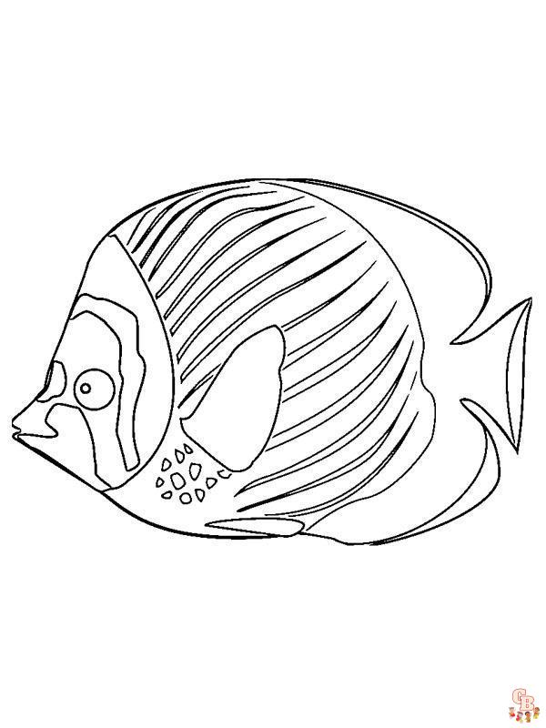 Malvorlagen Falterfisch