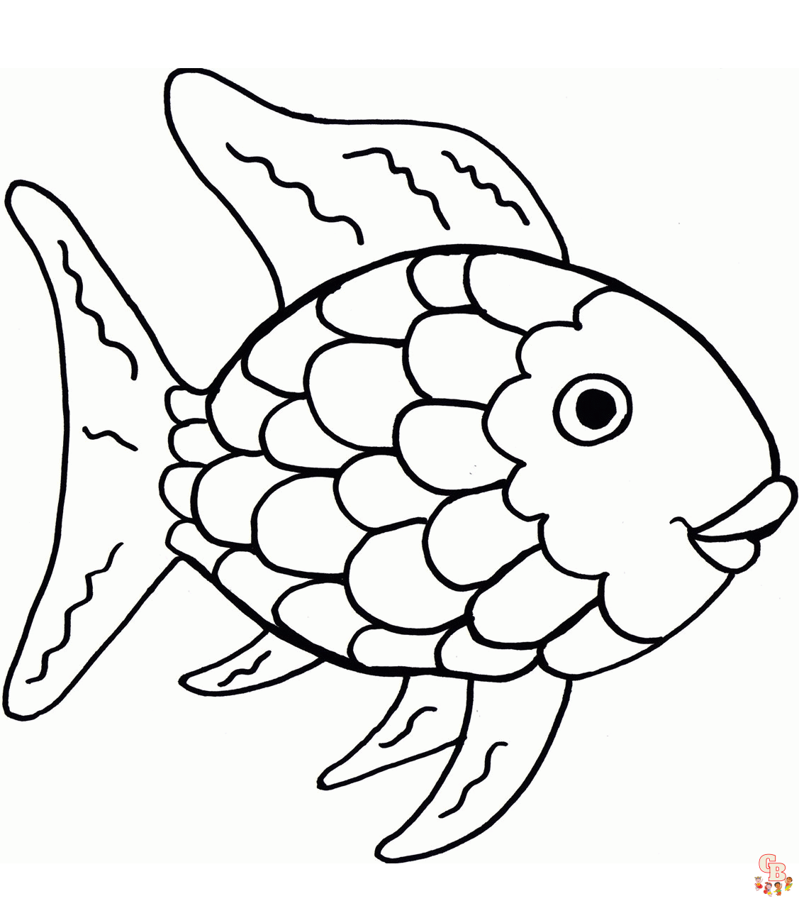Malvorlagen Regenbogenfisch