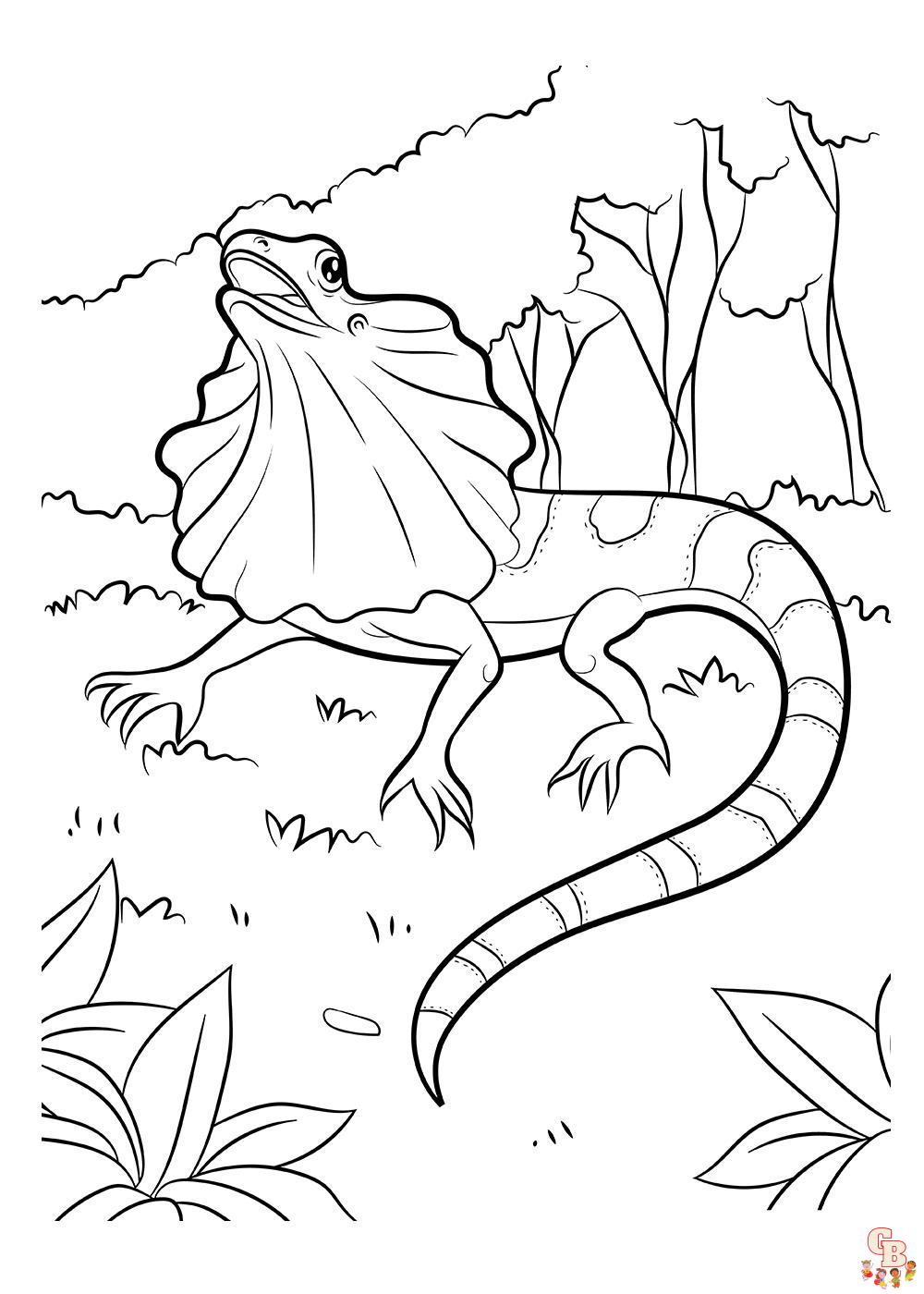 Reptil ausmalbilder zum ausdrucken 1