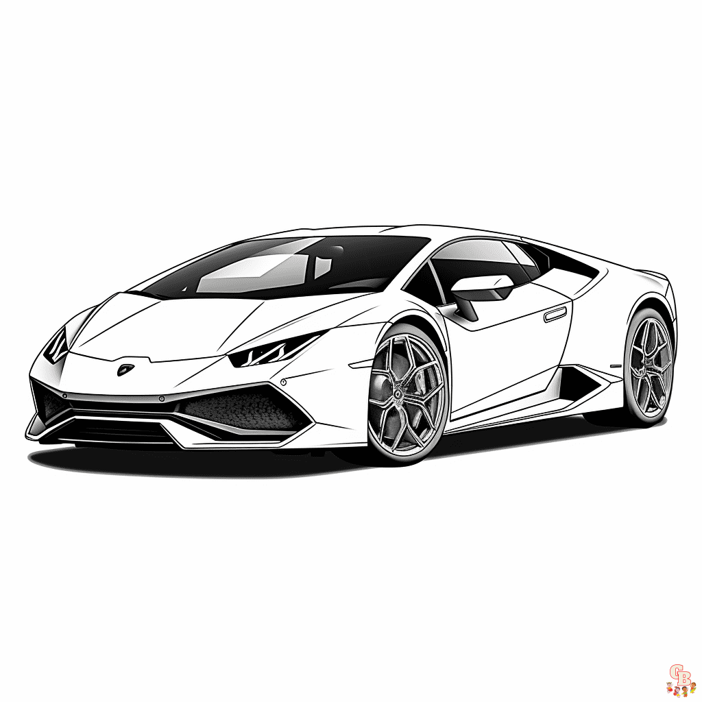 Lamborghini ausmalbilder zum ausdrucken kostenlos