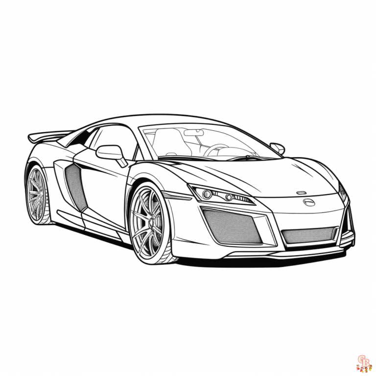 Ausmalbilder Sportwagen: Unleash Your Inner Artist with Cool Cars!