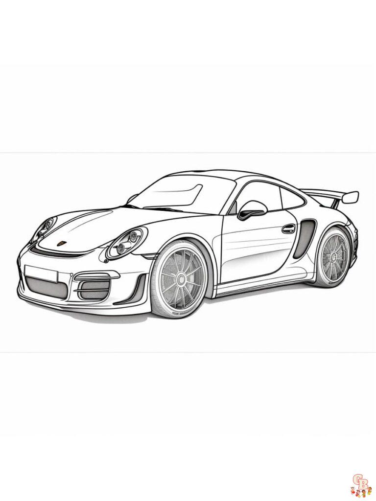 Ausmalbilder Sportwagen: Unleash Your Inner Artist with Cool Cars!